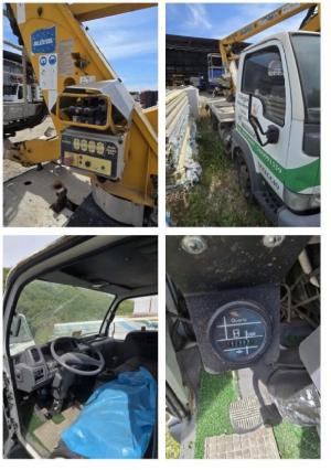 AUTOCARRO NISSAN V.I. TL35 OIL TARGATO BY219FA IMMATRICOLATO 20/11/2001 CON INSTALLAZIONE PIATTAFORMA AEREA (Amministrazione Giudiziaria)