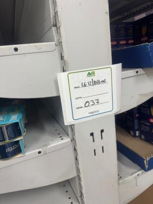 GONDOLA PER ESPOSIZIONE ALIMENTI CON RIPIANI (Liquidazione Giudiziale CCI)